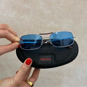 Prada Blue lens Sunglasses for Men